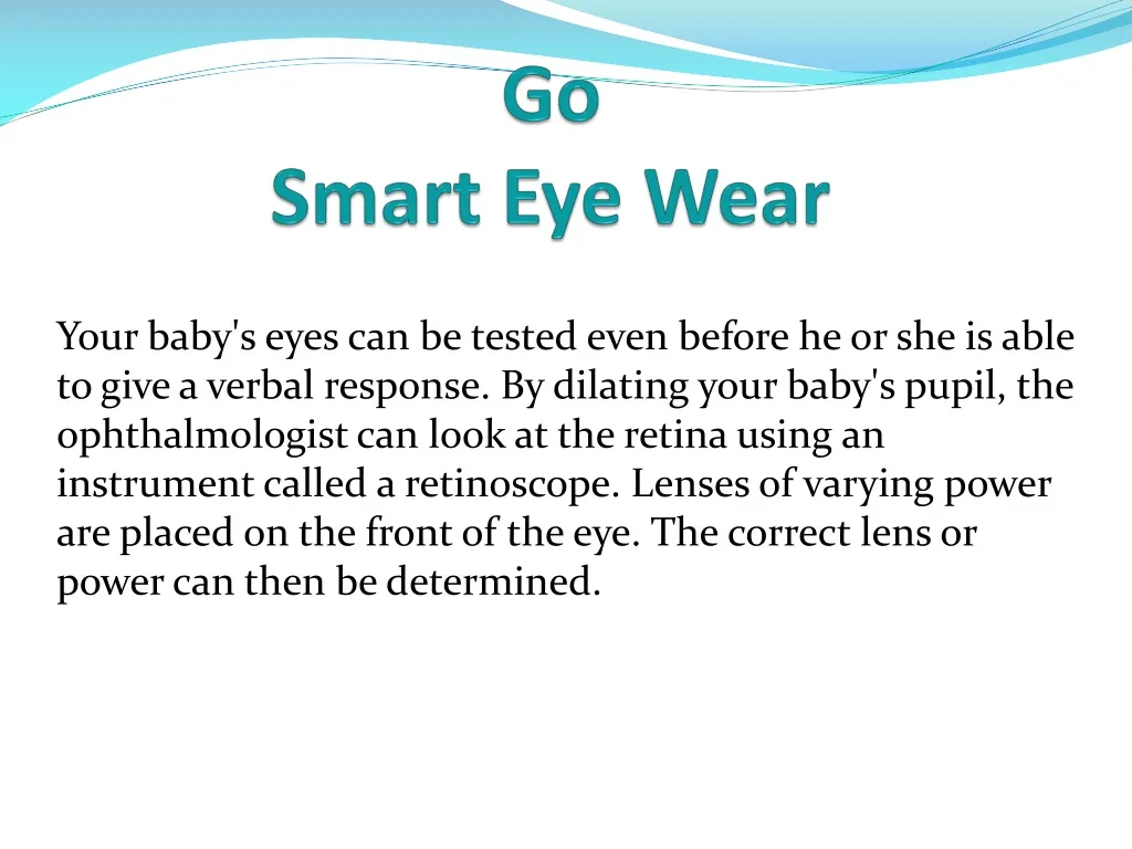 go smart eye wear