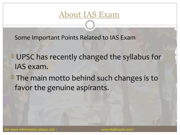 Best guide that gives complete information about ias exam