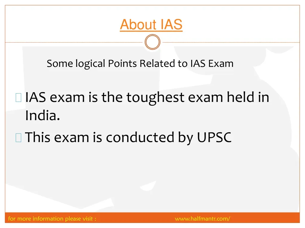 about ias