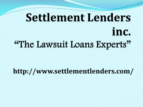 Lawsuit Loan