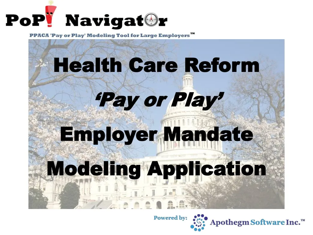 health care reform pay or play employer mandate