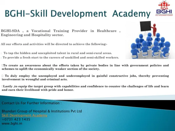 skill development academy