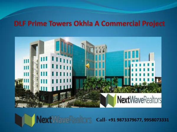 DLF Prime Towers Commercial Projects Okhla