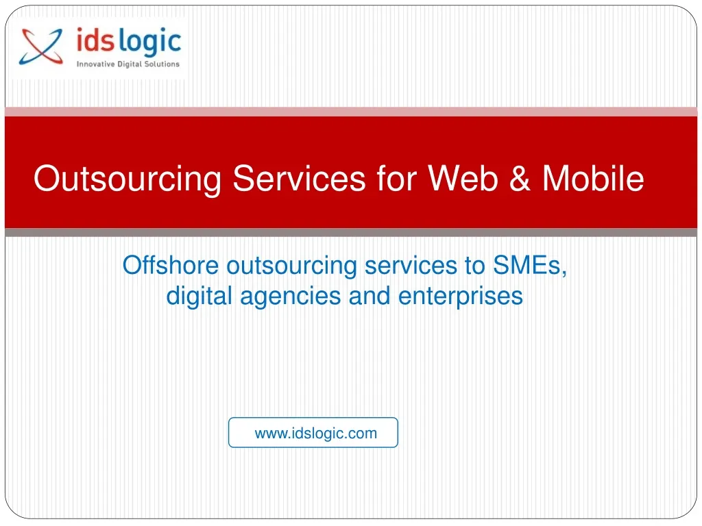 outsourcing services for web mobile