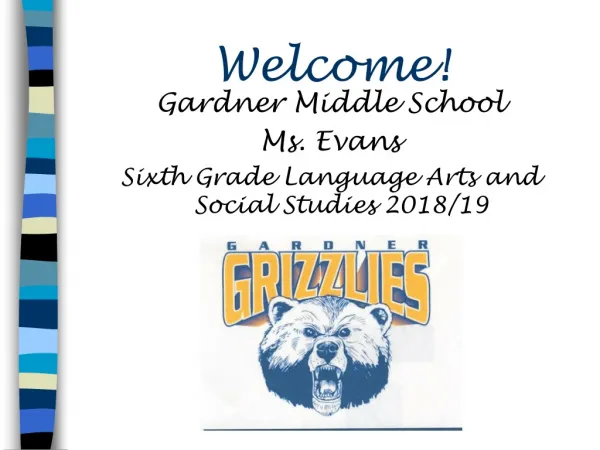 welcome