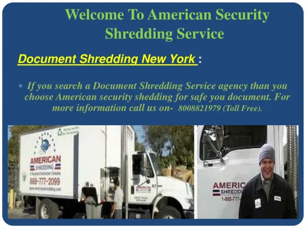 Document Shredding New York