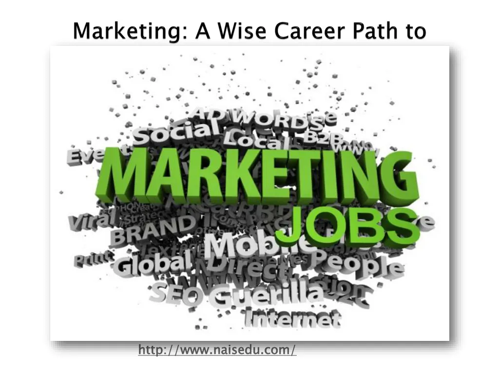 marketing a wise career path to choose