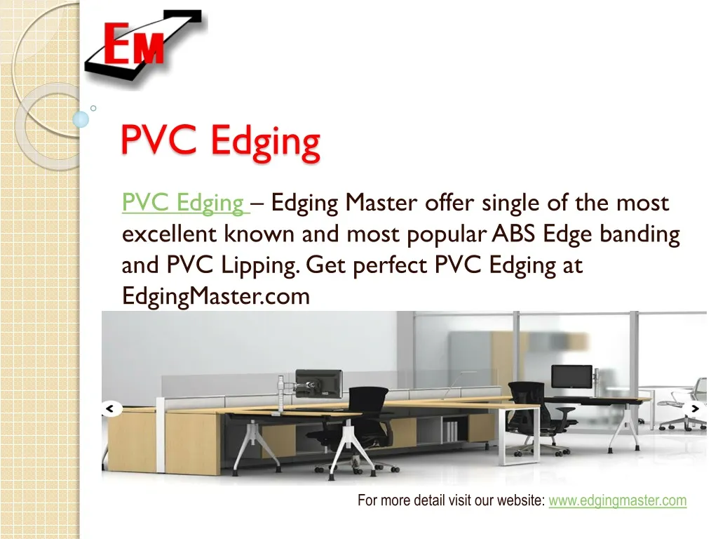 pvc edging
