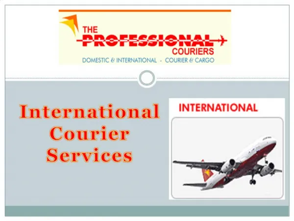 International Couriers in Hong Kong !
