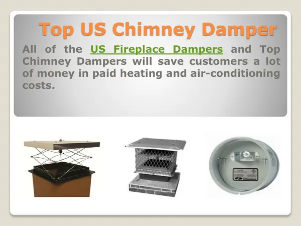 Top US Chimney Damper