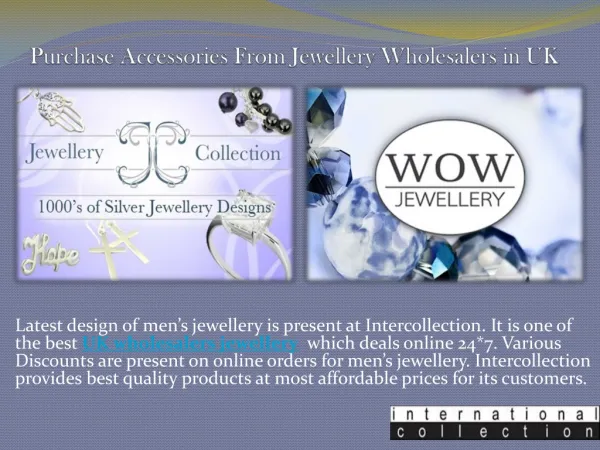 Purchase Accessories From Jewellery Wholesalers in UK