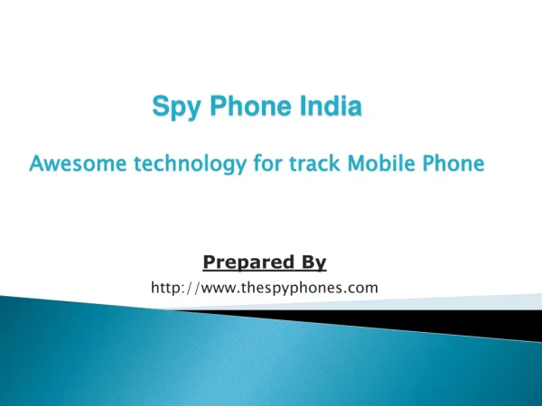 Spy phone Pune, Spy mobile an excellent software of tracking