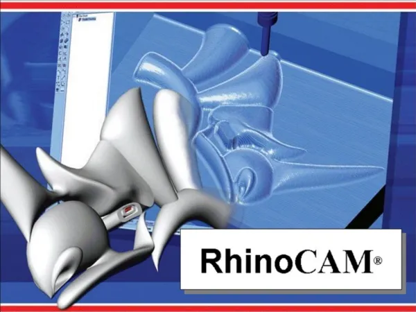 Welcome to RhinoCAM 1.0