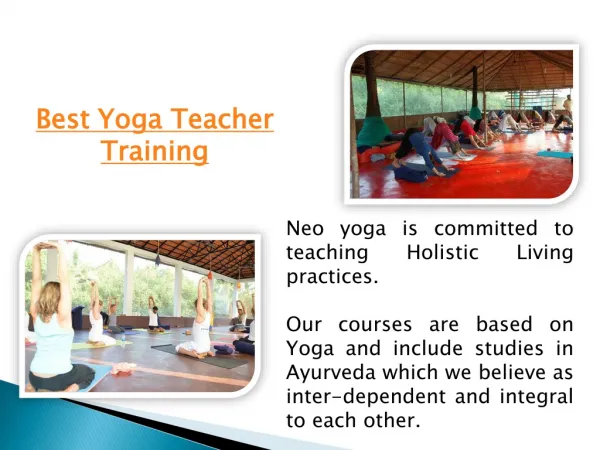 INDIA Yoga certification Courses
