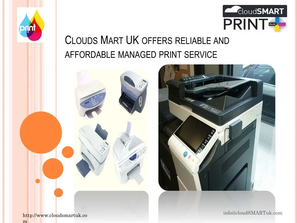 clouds mart uk offers reliable and affordable managed print service