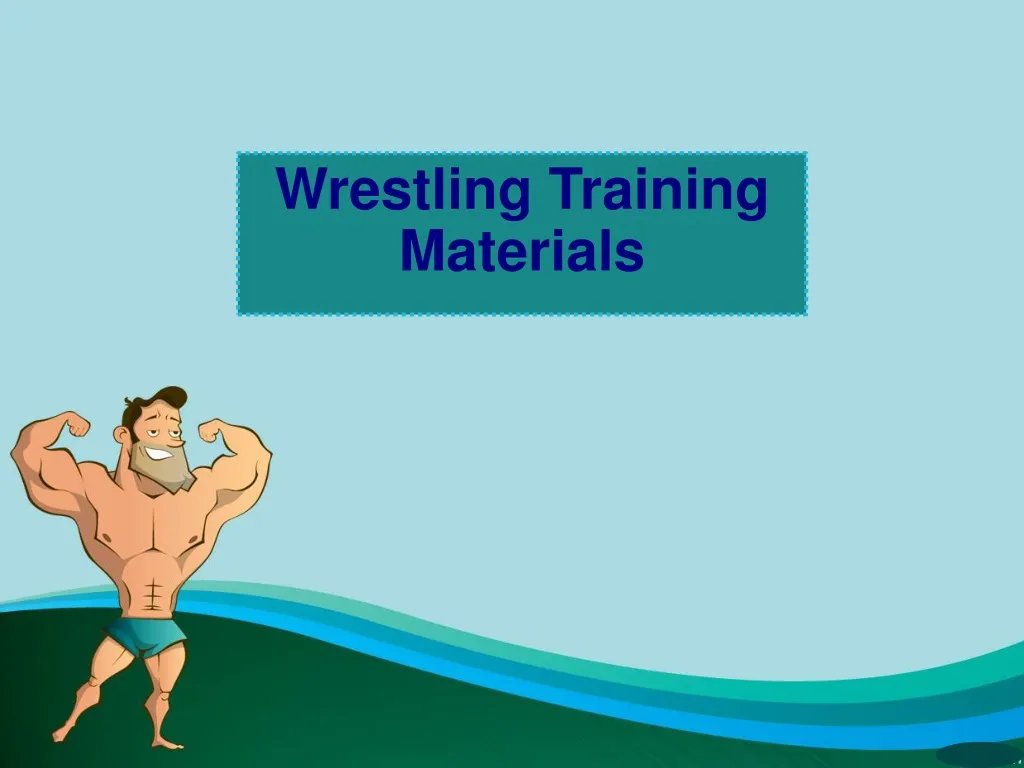 wrestling training materials