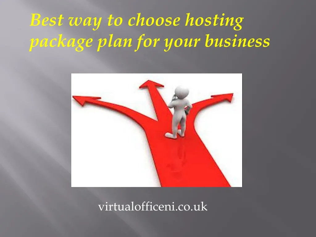 best way to choose hosting package plan for your