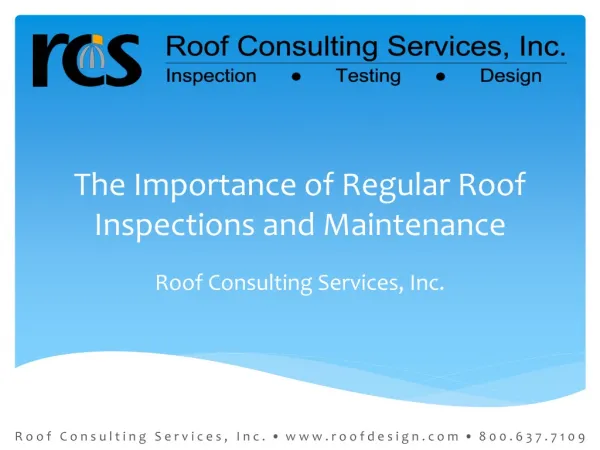 Importance of Regular Roof Inspections and Maintenance