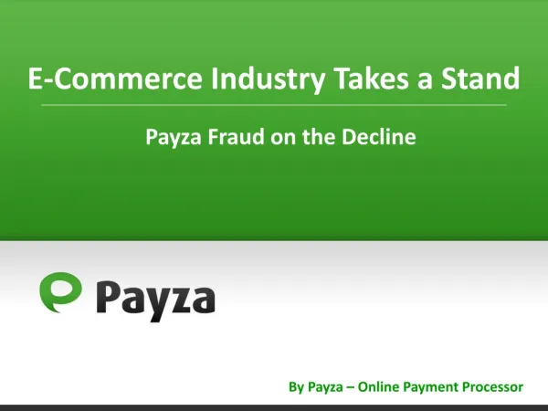 Payza Fraud in the Decline