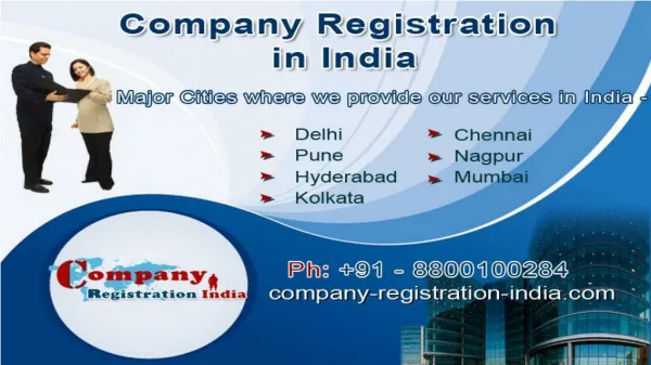 Company Incorporation | CompanyRegistrationIndia.co.in