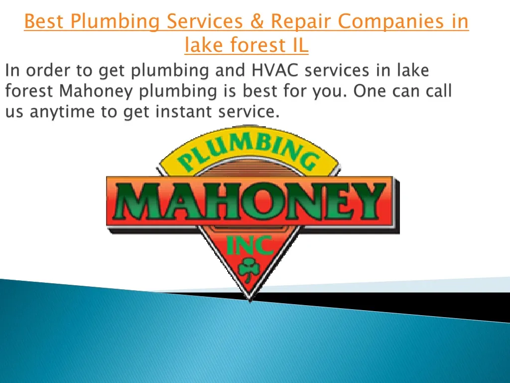 best plumbing services repair companies in lake