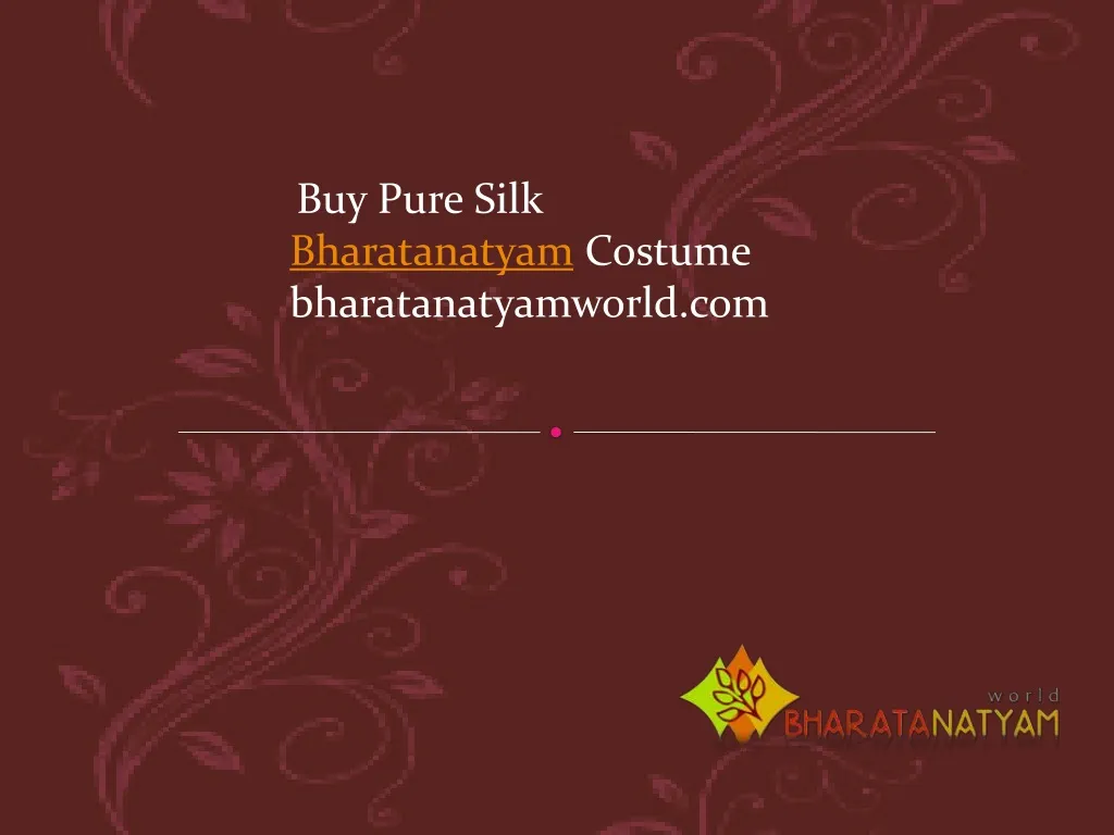 buy pure silk bharatanatyam costume
