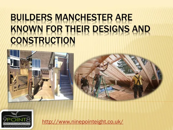 Building contractors Manchester