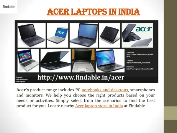 Buy Acer Laptops at best price in India