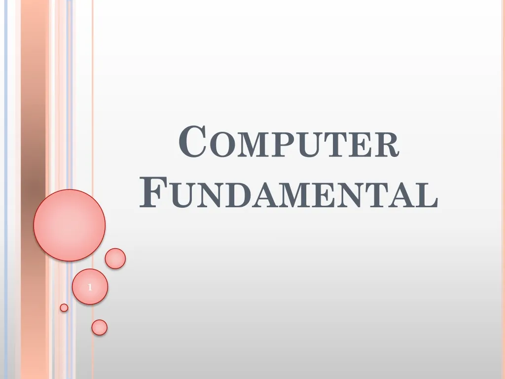 computer fundamental