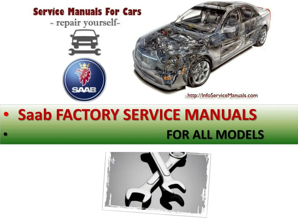 saab factory service manuals for all models