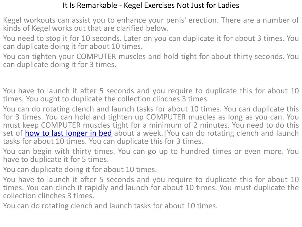 it is remarkable kegel exercises not just for ladies
