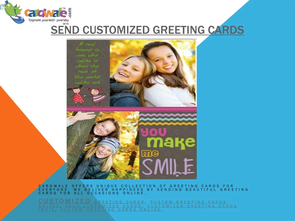 s end customized greeting c ards