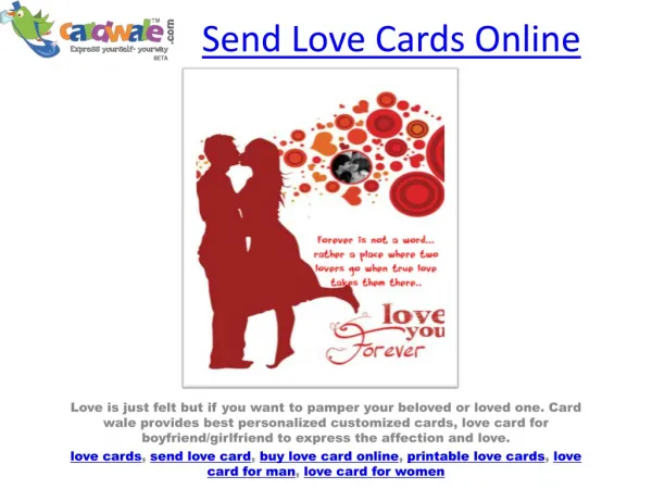greeting cards for love