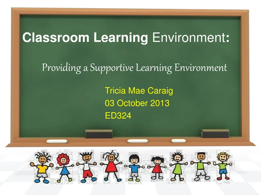classroom learning environment