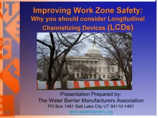 Improving Work Zone Safety: Why you should consider Longitudinal Channelizing Devices (LCDs) - slide 1