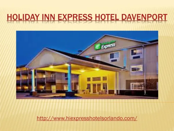 holiday inn express hotel davenport
