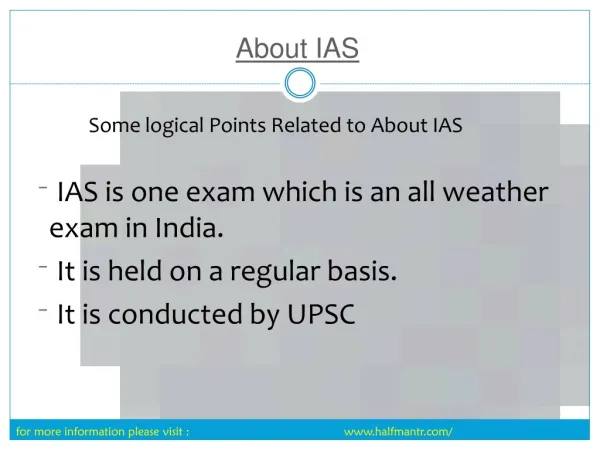 Get Support for study About IAS Exam