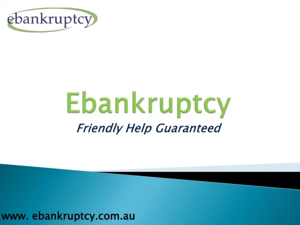 Ebankruptcy
