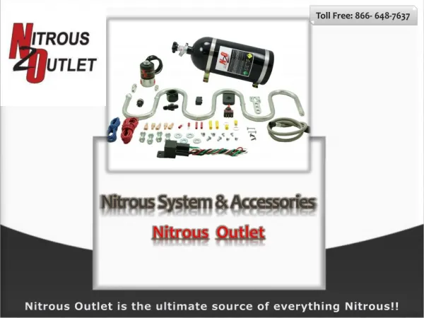 Nitrous Outlet NOS Accessories