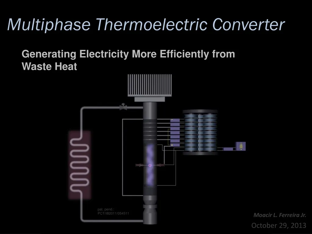 multiphase thermoelectric converter