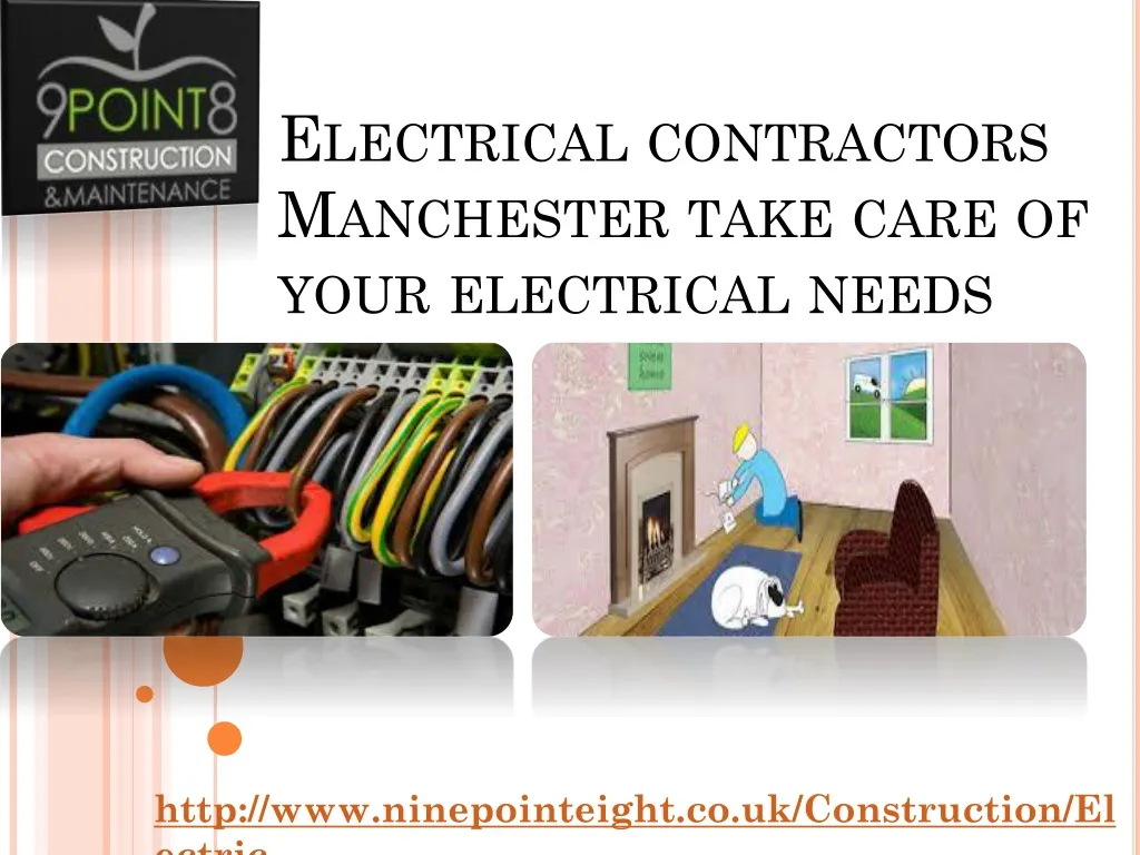 electrical contractors manchester take care of your electrical needs