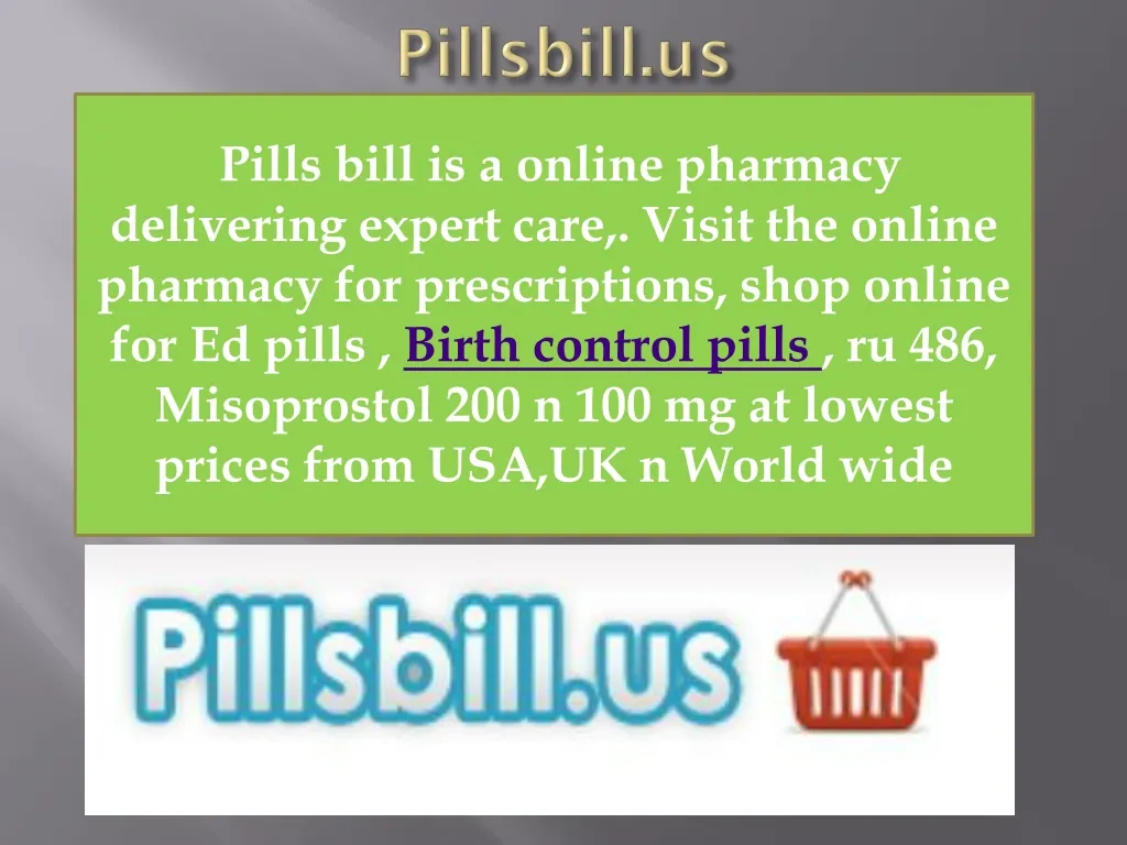 pillsbill us