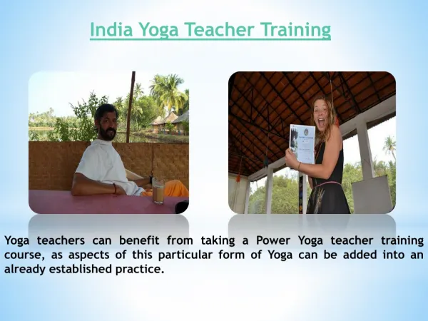 LEARN Yoga In India