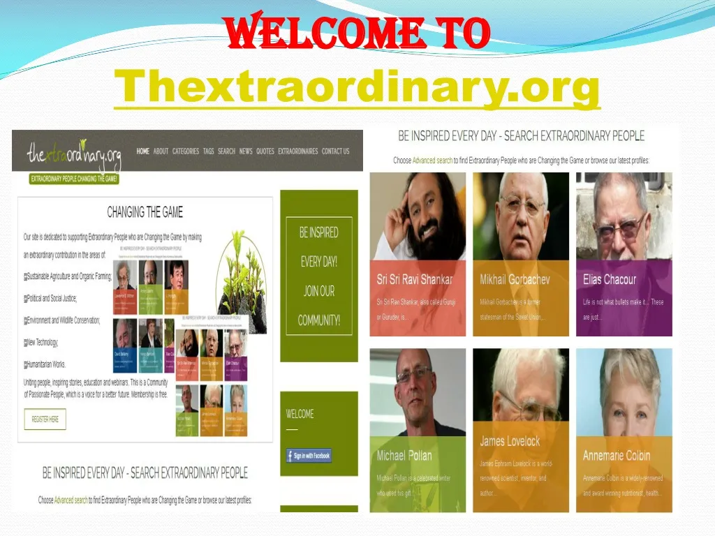 welcome to thextraordinary org