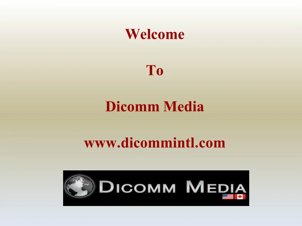 welcome to dicomm media www dicommintl com