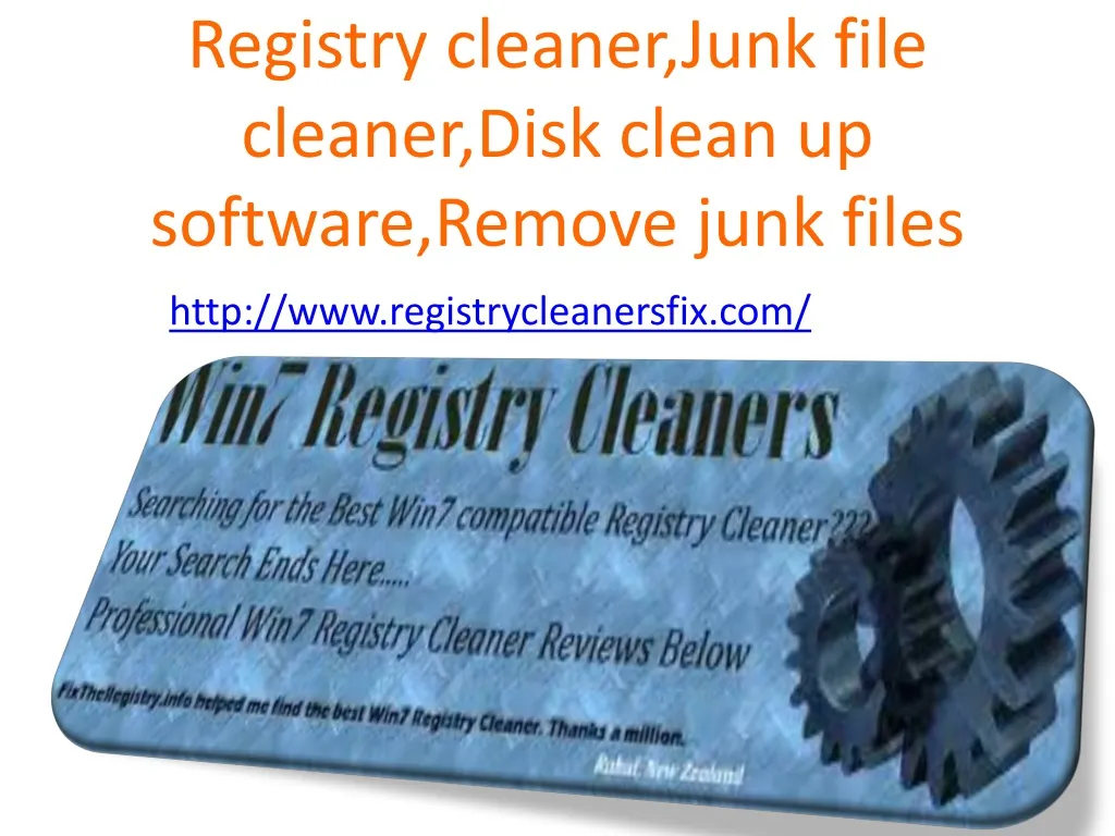 registry cleaner junk file cleaner disk clean up software remove junk files