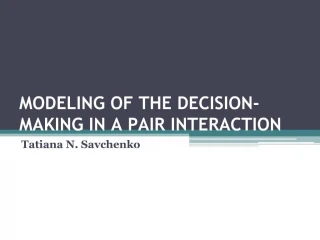 Tatiana N. Savchenko - slide 1