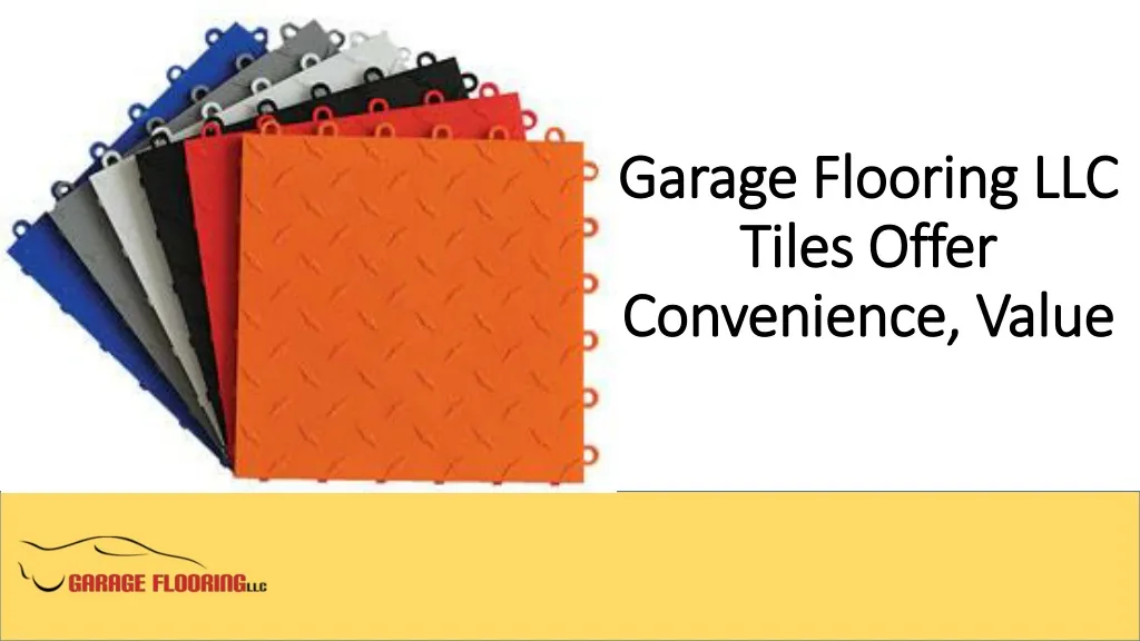 garage flooring llc tiles offer convenience value