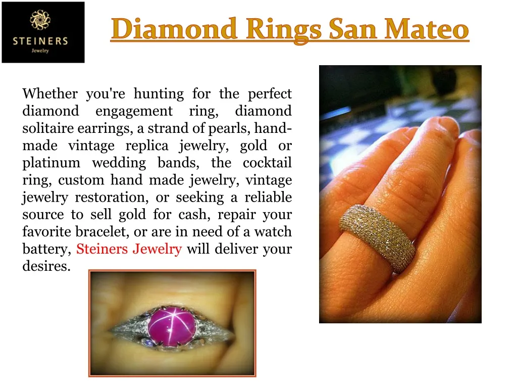 diamond rings san mateo