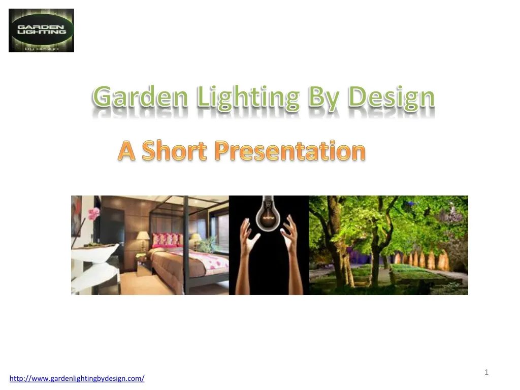 garden lighting by design